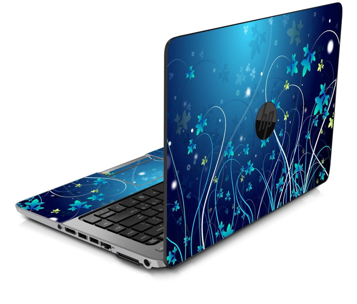 HP EliteBook 840 G3 / G4 BLUE FLOWERS Laptop Skin - Walmart.com