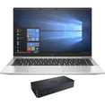 thumbnail image 1 of HP EliteBook 840 G7 Home & Business Laptop (Intel i5-10210U 4-Core, 14.0" 60Hz Full HD (1920x1080), Intel UHD 620, 16GB RAM, 512GB PCIe SSD, Backlit KB, Wifi, HDMI, Win 11 Pro) with D6000 Dock, 1 of 6