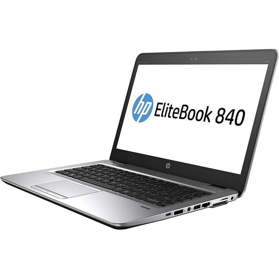 Pre-Owned HP EliteBook 840G2 Laptop Computer, 1.60 GHz Intel i5 Dual Core Gen 5, DDR3 RAM, SATA Hard Drive, Windows 10 Home 64Bit, 14" Screen