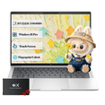 thumbnail image 1 of HP EliteBook 845 G11 AI Business Laptop, AMD Ryzen 5 8640HS (Beats Ultra 7 165U), 14" WUXGA Touchscreen, Backlit KYB, FP Reader, Win 11 Pro, 32GB DDR5 + 1T SSD, 1 of 6