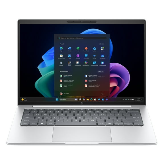 HP EliteBook Laptop Computer 14" WUXGA Touch Screen AMD Ryzen AI 7 32 GB