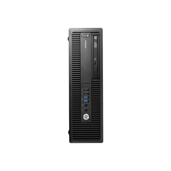 HP EliteDesk 705 G2 - SFF A8 PRO-8650B / up to 3.9 GHz - RAM 4 GB - SSD 128 GB - DVD SuperMulti - Radeon R7 - Gigabit Ethernet - Win 7 Pro 64-bit (includes Win 10 Pro 64-bit License) - monitor: none - keyboard: US - Smart Buy - TAA Compliant