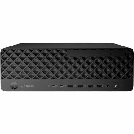 HP EliteDesk 8 G1i Desktop Computer - Intel Core Ultra 7 15th Gen 265 - vPro Technology - 32 GB - 1 TB SSD - Small Form Factor - Jack Black - Smart Buy - Intel Q870 Chip - Windows 11 Pro 64-bit - I...