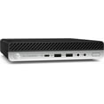 thumbnail image 1 of HP EliteDesk 800 35W G4 Mini Home and Business Desktop Black (Intel i5-8500T 6-Core, 64GB RAM, 2TB PCIe SSD, Intel UHD 630, Wifi, Bluetooth, 6xUSB 3.1, 3xDP Port, Win 10 Pro), 1 of 4