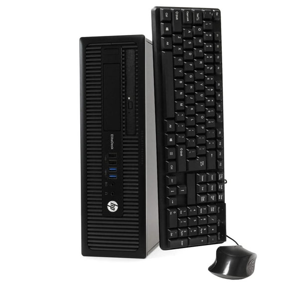 Restored HP EliteDesk 800 G1 Desktop Computer Intel Core i5-4570 3.2GHz 8GB Memory 1TB HDD (Refurbished)