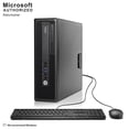 thumbnail image 1 of Pre-Owned HP EliteDesk 800 G2 SFF Desktop, Intel Core I3-6100 3.7 GHz, 16 GB DDR4, 2 TB HDD, DVDRW, WiFi, Bluetooth, Mouse&Keyboard, Windows 10 Pro 64 Bit (EN/FR/ES) Used Grade A, 1 of 1