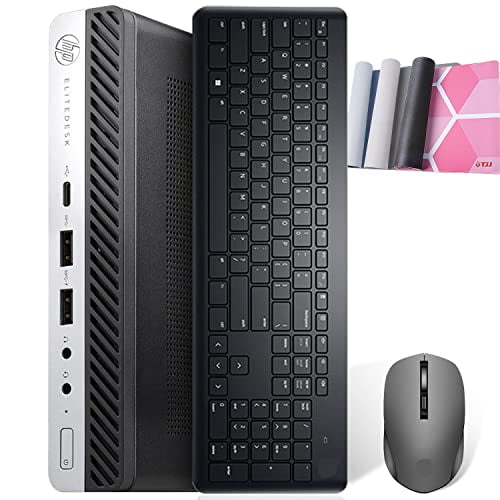 HP EliteDesk 800 G3 Mini High Performance Desktop Intel i7-6700 up to  4.00GHz 16GB 256GB NVMe SSD Built-in AX200 Wi-Fi 6 BT Dual Monitor Support 