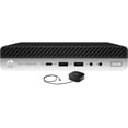 thumbnail image 1 of HP EliteDesk 800 G4 4CR66 Home/Business Mini Desktop (Intel i5-8500T 6-Core, Intel UHD 630, 32GB RAM, 8TB PCIe SSD, Wifi, Bluetooth, Win 11 Pro) with G2 Universal Dock, 1 of 5