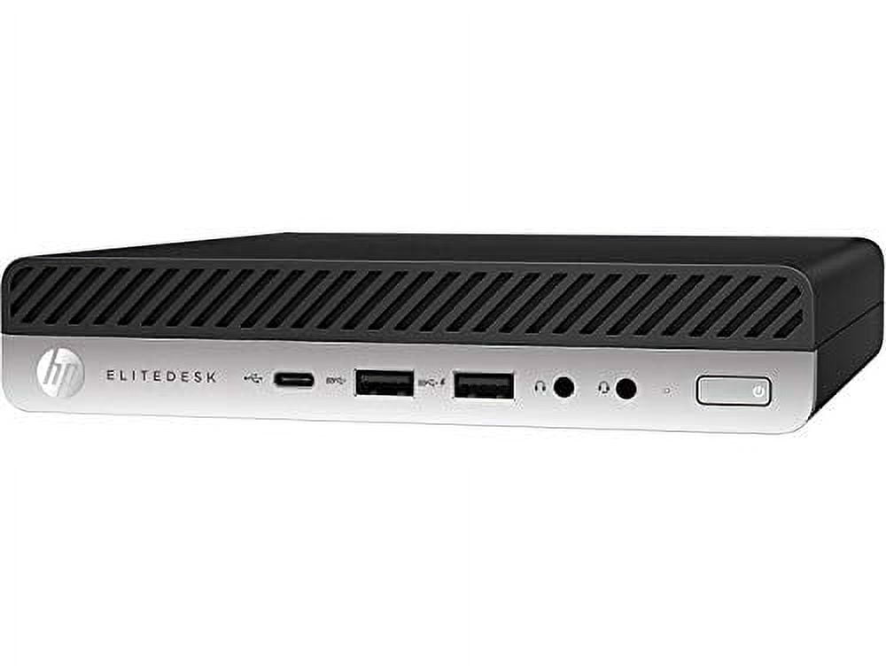 Restored HP EliteDesk 800 G4 DM Desktop Mini PC aEUR" Core i5-8500 3.0GHzaEUR" 16GB RAM aEUR" 500GB Hard Drive Windows 10 Pro (2YH19AV)