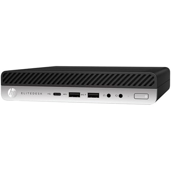 Restored HP EliteDesk 800 G5 Micro i5-9500 3.0GHZ 16GB 512GB SSD 11 Pro