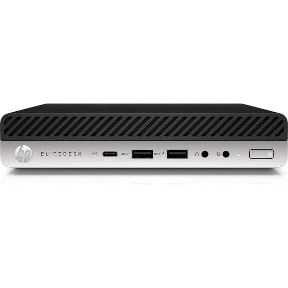 HP EliteDesk 800 G5 mini Home and Business Desktop Black (Intel i5-9500T 6-Core, 64GB RAM, 2TB PCIe SSD, Intel UHD 630, Wifi, Bluetooth, 2xUSB 3.1, 2xUSB 3.0, 3 Display Port (DP), Win 10 Pro)