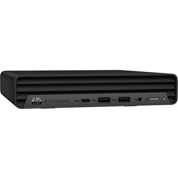 HP EliteDesk 800 G6 Business Mini Desktop (Intel i7-10700T vPro 8-Core, 8GB RAM, 1TB PCIe SSD, Intel UHD 630, Wifi, Bluetooth, USB 3.2, Display Port, Black, Win 11 Pro)
