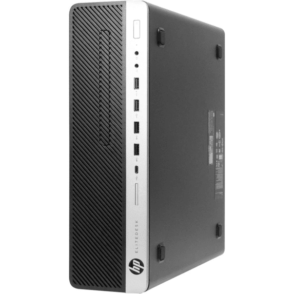 Restored HP EliteDesk 800G3 Desktop Computer Quad Intel i5 (3.2) 8GB DDR4 RAM 250GB SSD Solid State Windows 10 Professional Home or Office PC (Refurbished)