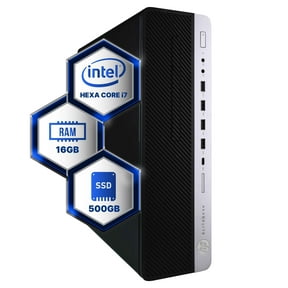 HP EliteDesk 800G4 Desktop Computer | Intel i7-8700 (3.4) | 16GB DDR4 RAM | 500GB SSD Solid State | Windows 11 Professional | Home or Office PC