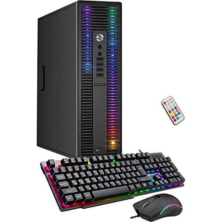 HP EliteDesk Desktop Computer, AMD A-Series, 16GB, 256GB SSD, (Refurbished)