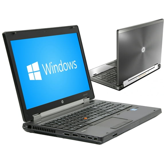 HP Elitebook 8570w Laptop i7 2.9 Quad 12GB Mem 256gb SSD 15.6" Win 11 NVidia Graphics