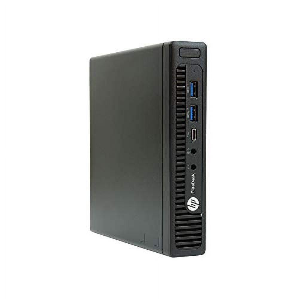 HP Elitedesk 800 G2-Mini, Core i5-6500T 2.5GHz, 16GB RAM, 256GB Solid State Drive, Windows 10 Pro 64bit, Internal WiFi, (used) - image 1 of 3