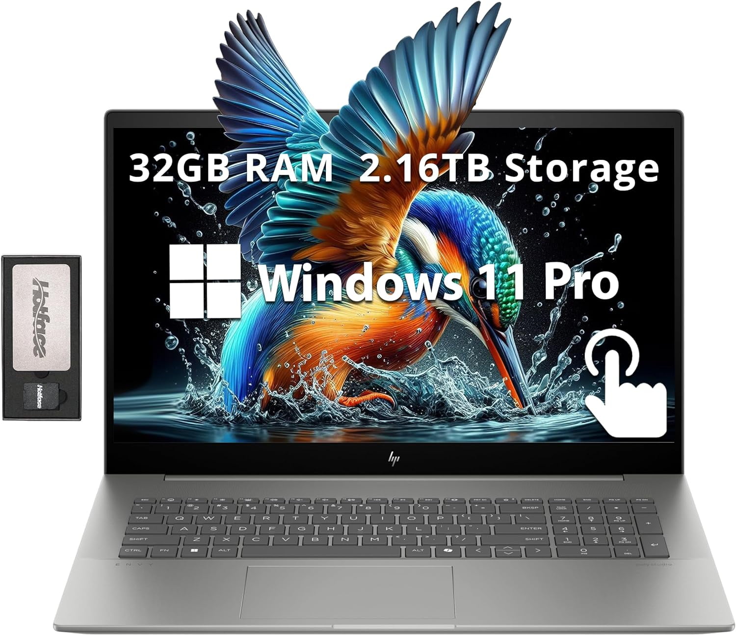 HP Laptop ENVY Ultra 7-155H 16GB Memory 1 TB SSD 17.3 HP Laptop ENVY Ultra 7-155H 16GB Memory 1 TB SSD 17.3