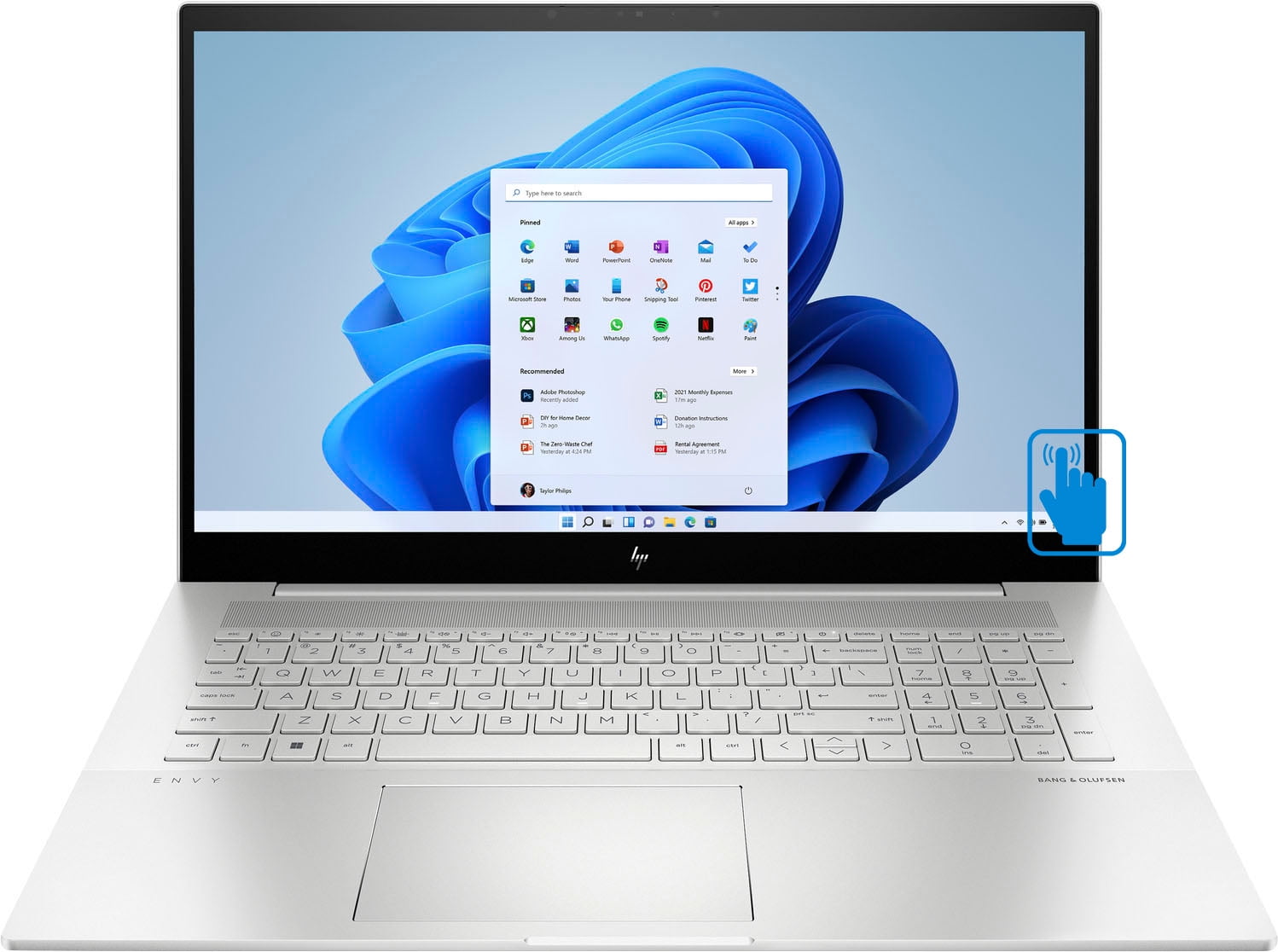 HP Envy 17-cr0013dx Home/Business Laptop (Intel i7-1260P 12-Core, 17.3in  60Hz Touch Full HD (1920x1080), Intel Iris Xe, 12GB RAM, 512GB SSD, Backlit  