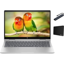 HP Envy 2-in-1 Laptop, 14" FHD IPS Touchscreen Display, Intel Core i5-1335U, 8GB RAM, 512GB SSD, Backlit Keyboard, Fingerprint Reader, Windows 11 Home, Silver with Tigology Accessories