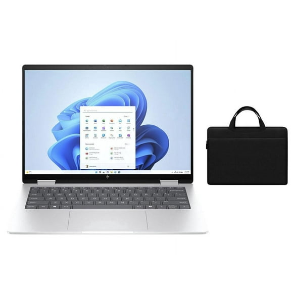 HP Envy 2in1 14" WUXGA Touch Screen Laptop | AMD Ryzen 5 8640HS(Beat i7-11800H) | AMD Radeon graphics |Backlit | Camera Shutter| 16GB RAM DDR5 | 512GB SSD | Windows 11 Home | Bundle with Black Bag