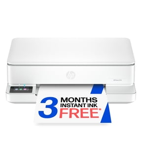 HP Envy 6152 Wireless All-in-One Color Photo Inkjet Printer, Scanner, Copier, 3mos Free Instant Ink