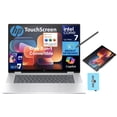 thumbnail image 1 of HP Envy x360 AI Powered 2-in-1 Laptop 16.0in Touchscreen IPS WUXGA Display (Intel Core Ultra 7 155U, 32GB LPDDR5, 2TB SSD, Active Pen, Win 11 Pro) w/Microsoft 365 Personal , DKZ USB Port Expander, 1 of 7