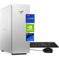 thumbnail image 1 of HP Envy Business Desktop, 12th Gen Intel Core i9-12900, Windows 11 Pro, 64GB RAM, 2TB SSD, NVIDIA GeForce RTX 3070, Thunderbolt 4, Type-C, RJ-45, WiFi 6, Black Wired Keyboard and Mouse, 1 of 6