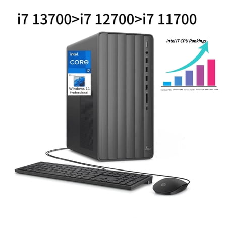 HP Envy High End Desktop, Core i7, 64GB RAM, 1T SSD, Black