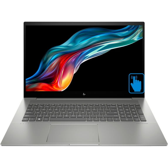 HP Envy Home/Business Laptop (Intel i7-1355U 10-Core, 32GB RAM, 1TB PCIe SSD, NVIDIA RTX 3050, 17.3in 60 Hz Touch Full HD (1920x1080), Wifi, Bluetooth, Backlit KB, Webcam, Win 11 Pro)
