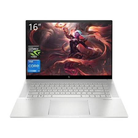 HP Envy Laptop, 16" WQXGA IPS Touchscreen Computer, Intel Core i9-13900H, NVIDIA GeForce RTX 4060, 16GB DDR5 RAM, 1TB SSD, Wi-Fi 6E, Thunderbolt 4, Bluetooth, Backlit Keyboard, Windows 11 Home