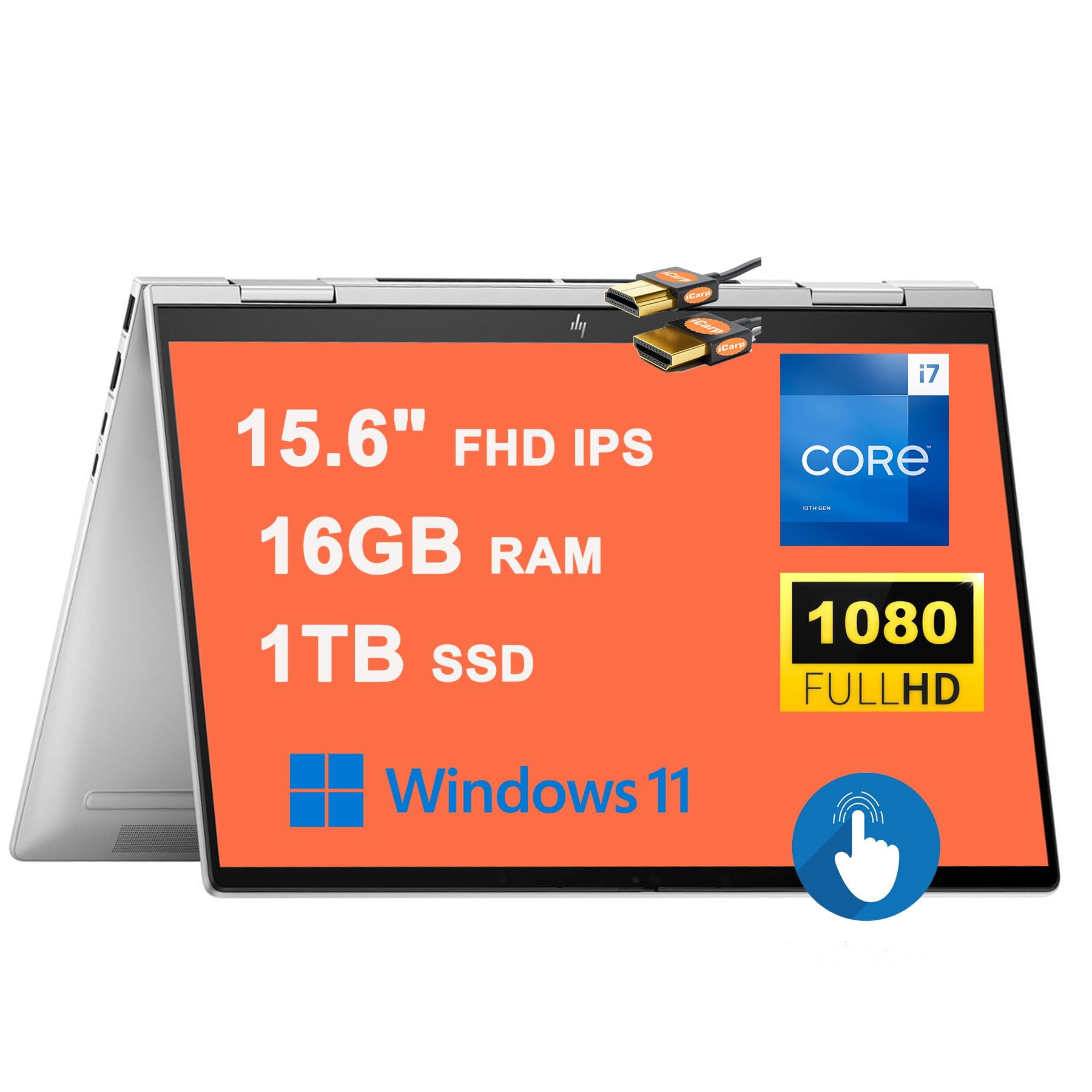HP Envy X360 15 2-in-1 Laptop 15.6
