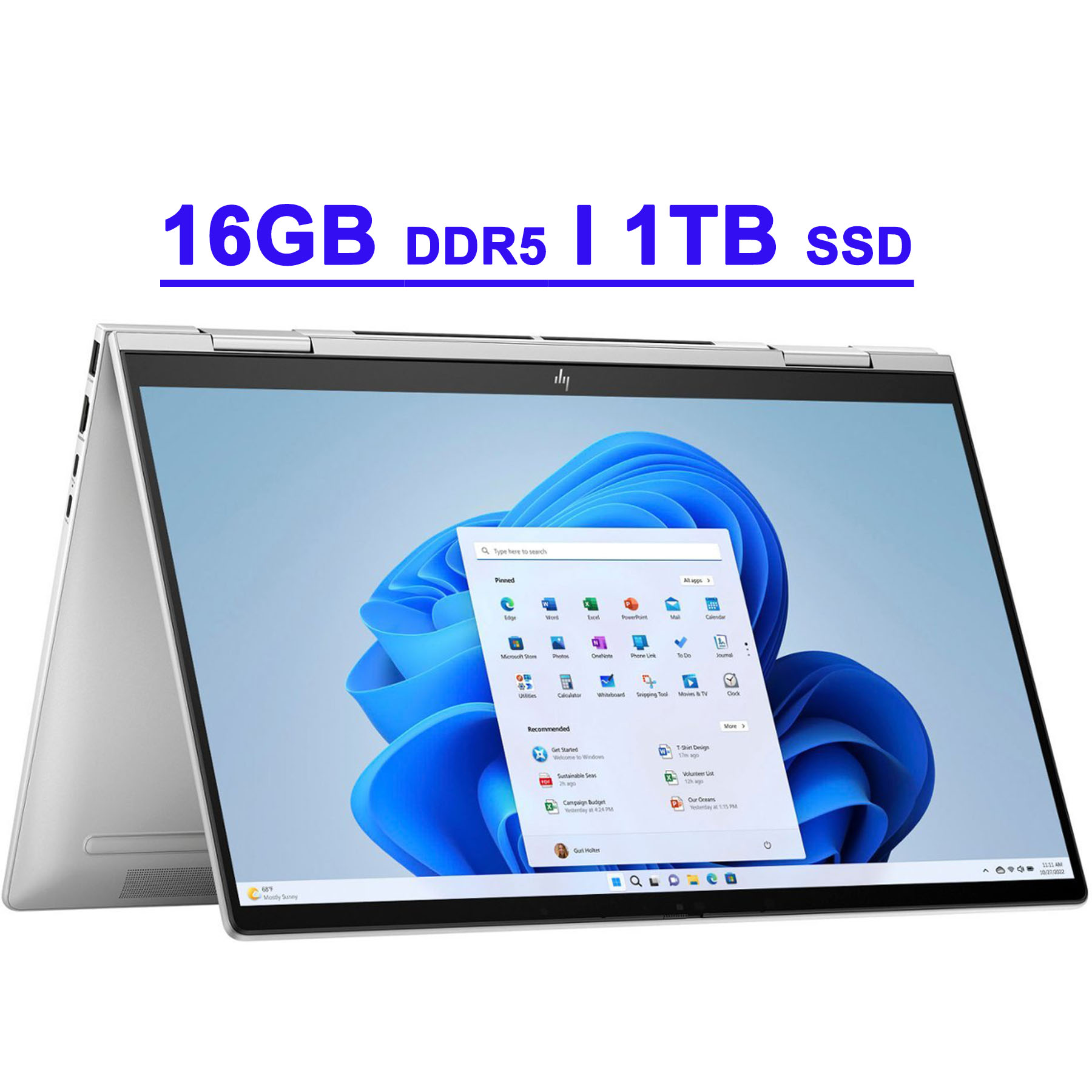 HP Envy X360 15 Premium 2in1 Laptop 15.6" FHD IPS Touchscreen 13th Generation Intel 10Core i7