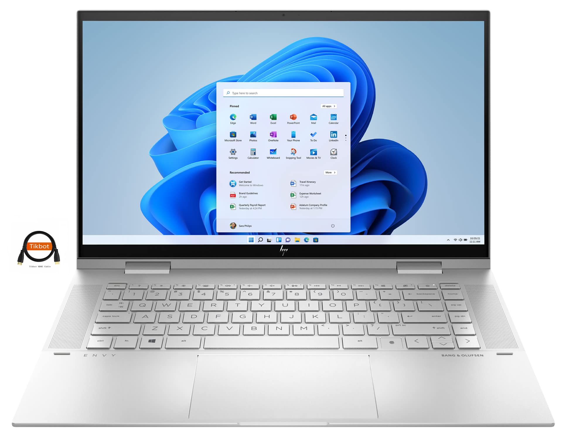 HP Envy x360 15.6" 2in1 FHD Touchscreen Laptop, 11th Generation i5