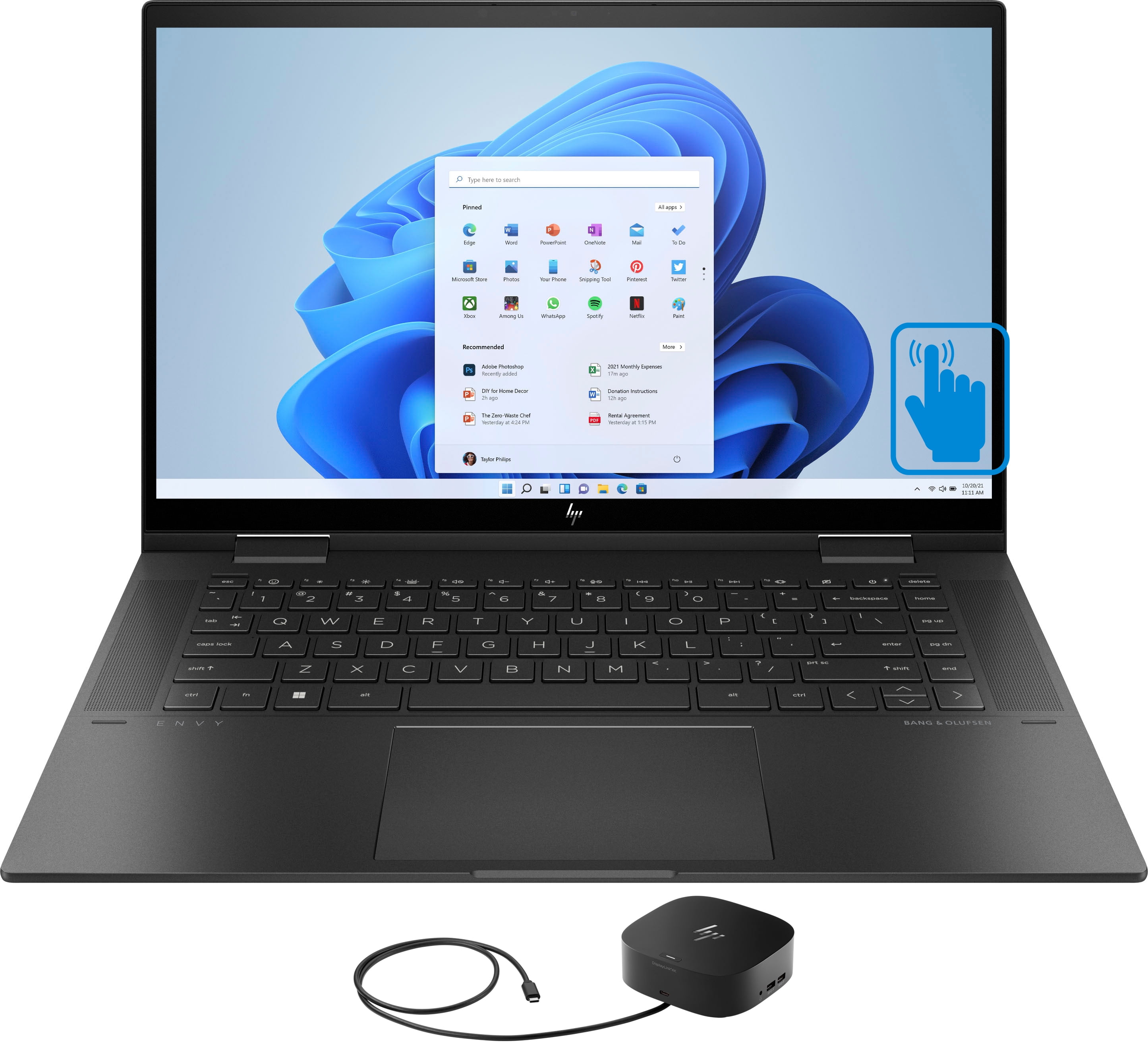 HP ENVY x360 2-in-1 Laptop 15-ey0001AU