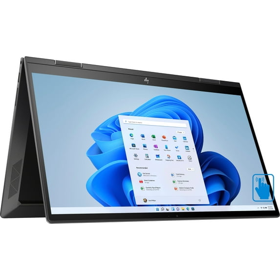 HP Envy x360 15-ey0023dx Home & Business 2-in-1 Laptop (AMD Ryzen 7 5825U 8-Core, 15.6" 60Hz Touch Full HD (1920x1080), AMD Radeon, 16GB RAM, 512GB PCIe SSD, Backlit KB, Wifi, USB 3.2, Win 11 Pro)