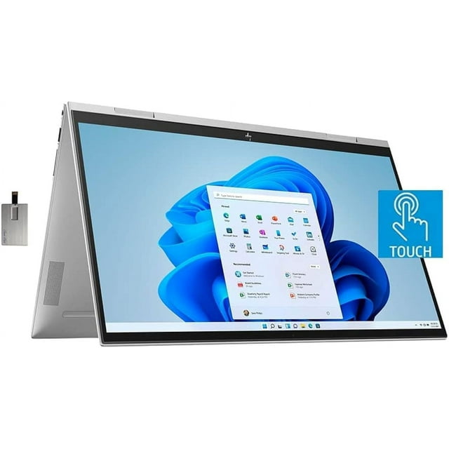 HP Envy x360 2in1 15.6" FHD Touchscreen Laptop, Intel Core i71355U