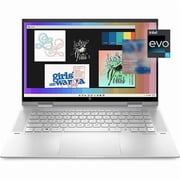 HP Envy x360 Convertible, Intel  Core i5-1240P Processor, Iris X Graphics, 12 GB Memory RAM, M.2 SSD, Windows 11 Home 15-es2023nr, Natural Solver Aluminum