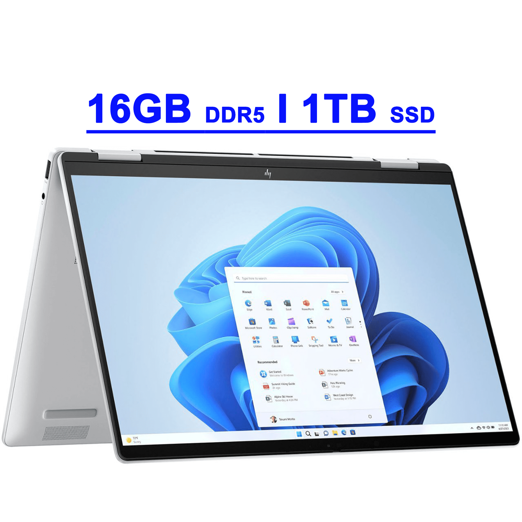 HP Envy x360 Premium 2-in-1 CoPilot AI PC Laptop 14