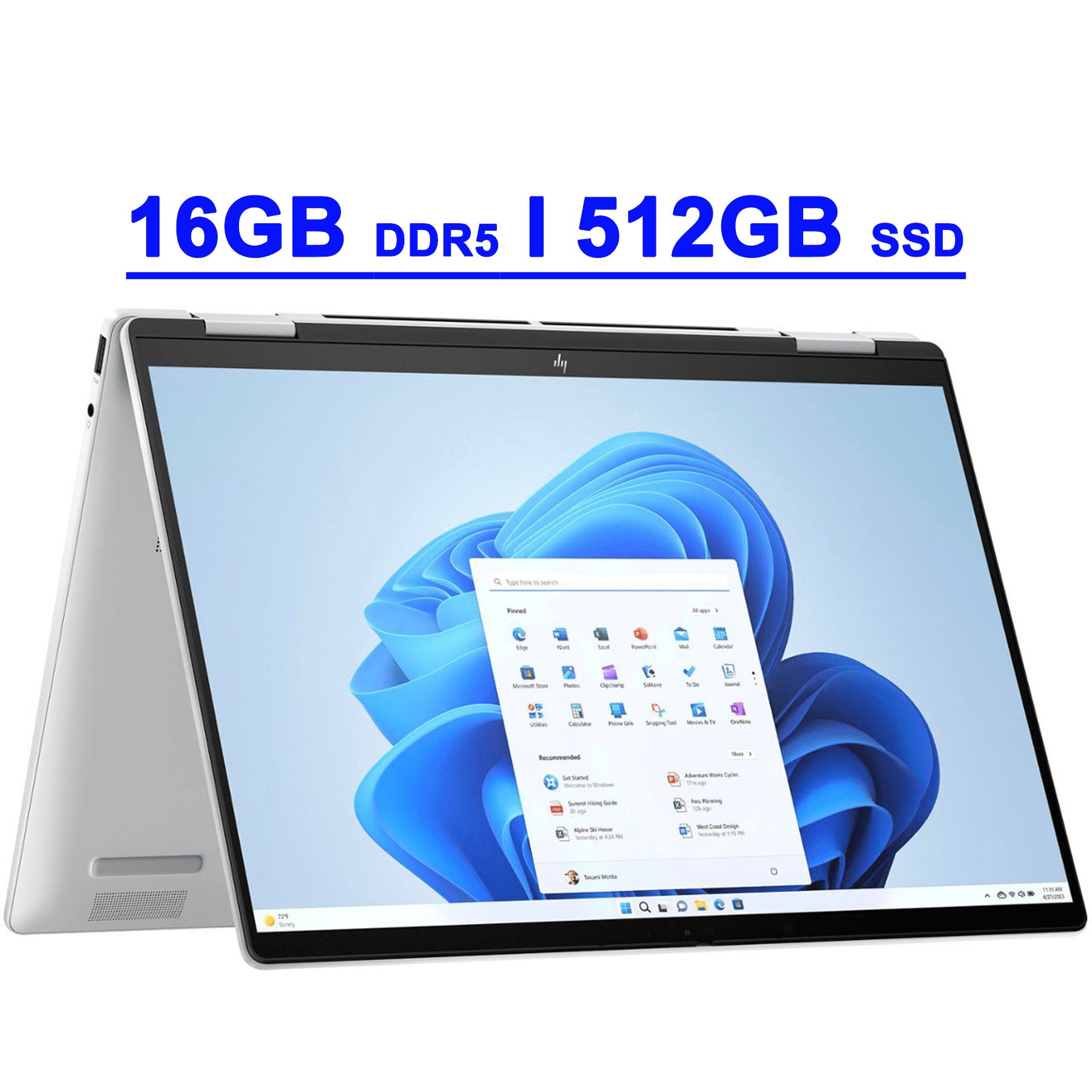 HP Envy x360 Premium 2-in-1 CoPilot AI PC Laptop 14