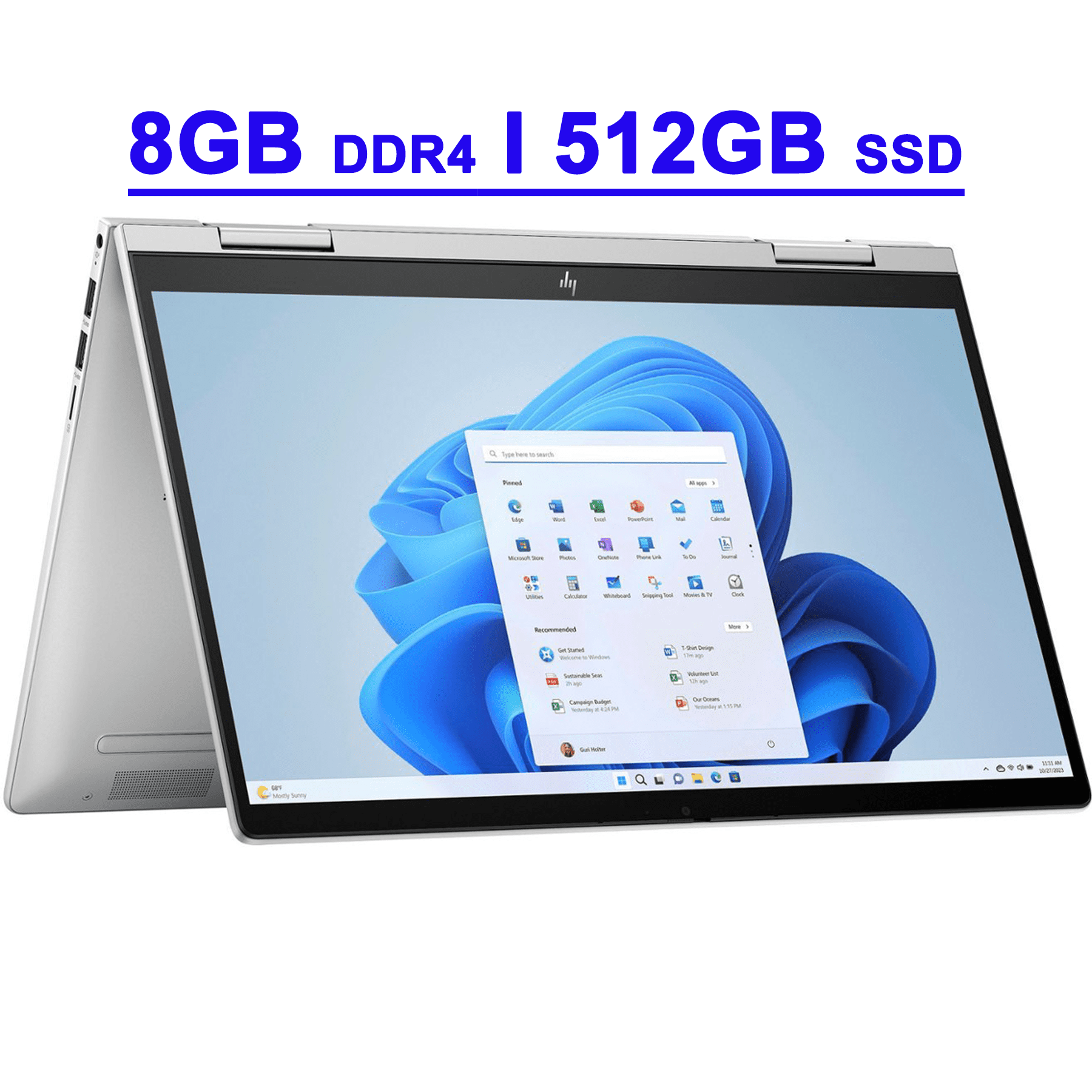 HP Envy x360 Premium 2-in-1 Copilot AI PC Laptop 14