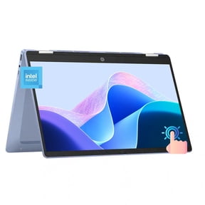 HP Essential 14" Touchscreen 2-in-1 Laptop, Intel N100, 4GB RAM, 64GB eMMC, Chrome OS, Blue