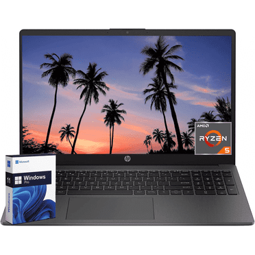HP Essential 255 G10 15.6" FHD Laptop, AMD Ryzen 5 7530U 2.0GHz Upto 4.5GHz, 16GB RAM, 512GB SSD, Bluetooth, HDMI, Wi-Fi 6, Webcam, Windows 11 Pro