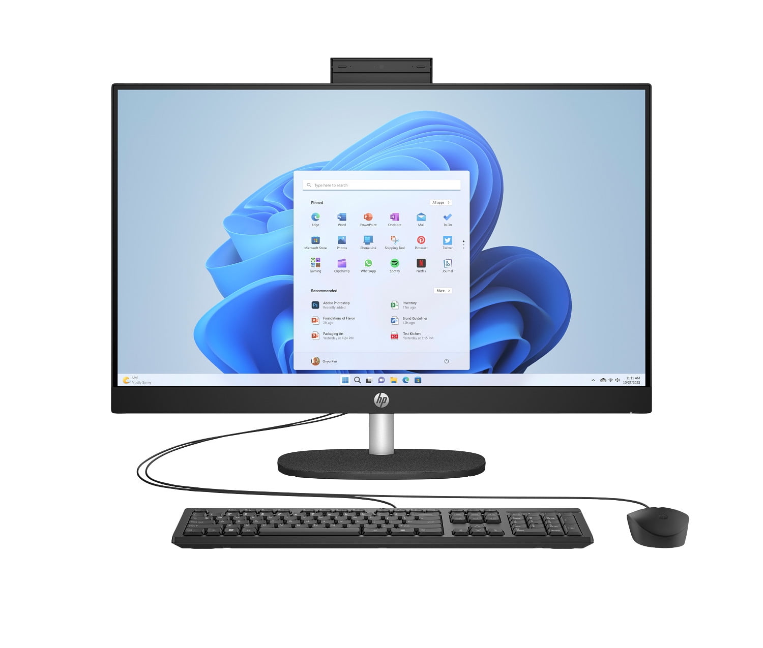 051600D HP i3-9100T 16G オールインワンコンピューター HP All-in-One 24 製品詳細 - デスクトップパソコン | 日本HP