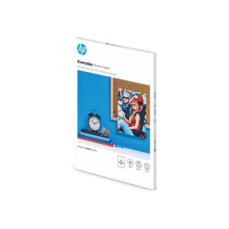 HP Everyday Photo Paper - Glossy - 8 mil - A4 (8.25 in x 11.7 in) - 200 g/m - 25 sheet(s) photo paper - for Deskjet 2050 J510; Officejet 6000 E609, 76XX; PageWide MFP 377; PageWide Pro 452