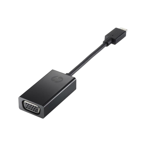 HP - External video adapter - USB-C - D-Sub - black VGA Adapter