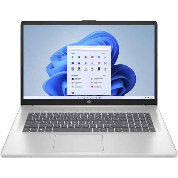 HP Flagship 17.3in FHD + IPS Business Laptop (12th Gen Intel Core i3-1215U, 16GB RAM, 256GB PCIe SSD, Intel UHD, AC WiFi, Bluetooth 5.1, Webcam, Win 11 Pro)