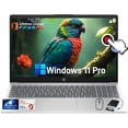 thumbnail image 1 of HP Flagship Touchscreen Laptop Computer - Windows 11 Pro • Microsoft Office Lifetime • 15.6" HD Touchscreen • Intel Core i3-1215U • Wi-Fi 6 • 250 nits Display (16GB RAM • 1TB SSD), 1 of 8