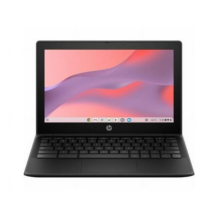 HP Fortis G1m 11.6" Touchscreen Rugged Clamshell Chromebook - HD - Octa-core (ARM Cortex A76 + Cortex A55) - 8 GB - 64 GB Flash Memory - English Keyboard - Jet Black - MediaTek Kompanio 520 Chip