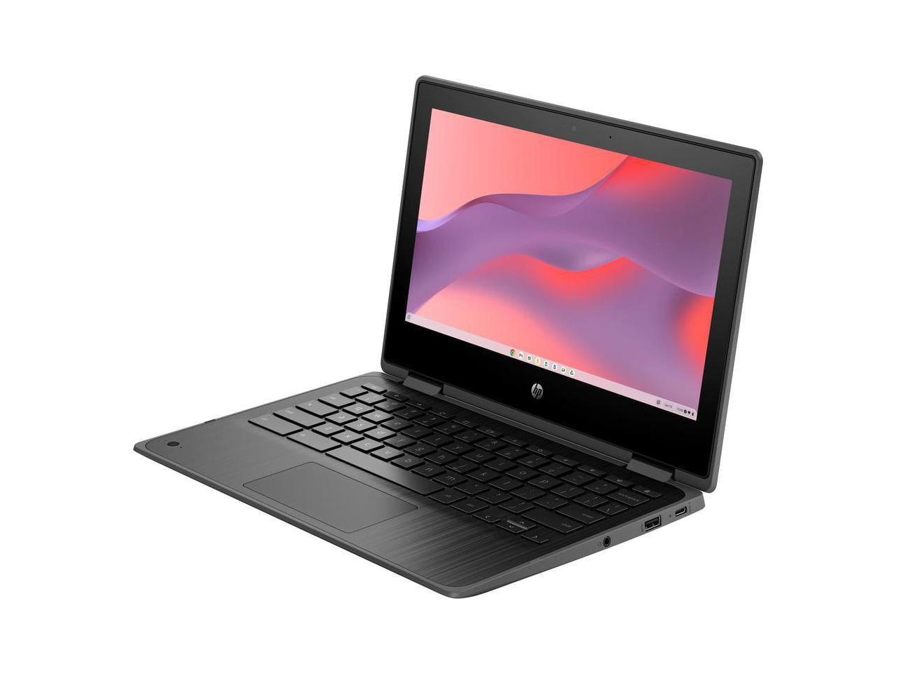HP Fortis x360 G3 J 11.6" Touchscreen Rugged Convertible 2 in 1 Chromebook HD 1366 x 768 Intel Celeron N5100 (4 Core) 1.10 GHz 8 GB Total RAM 8 GB On-board Memory 64 GB Flash Memory Model 7L302UT#ABA